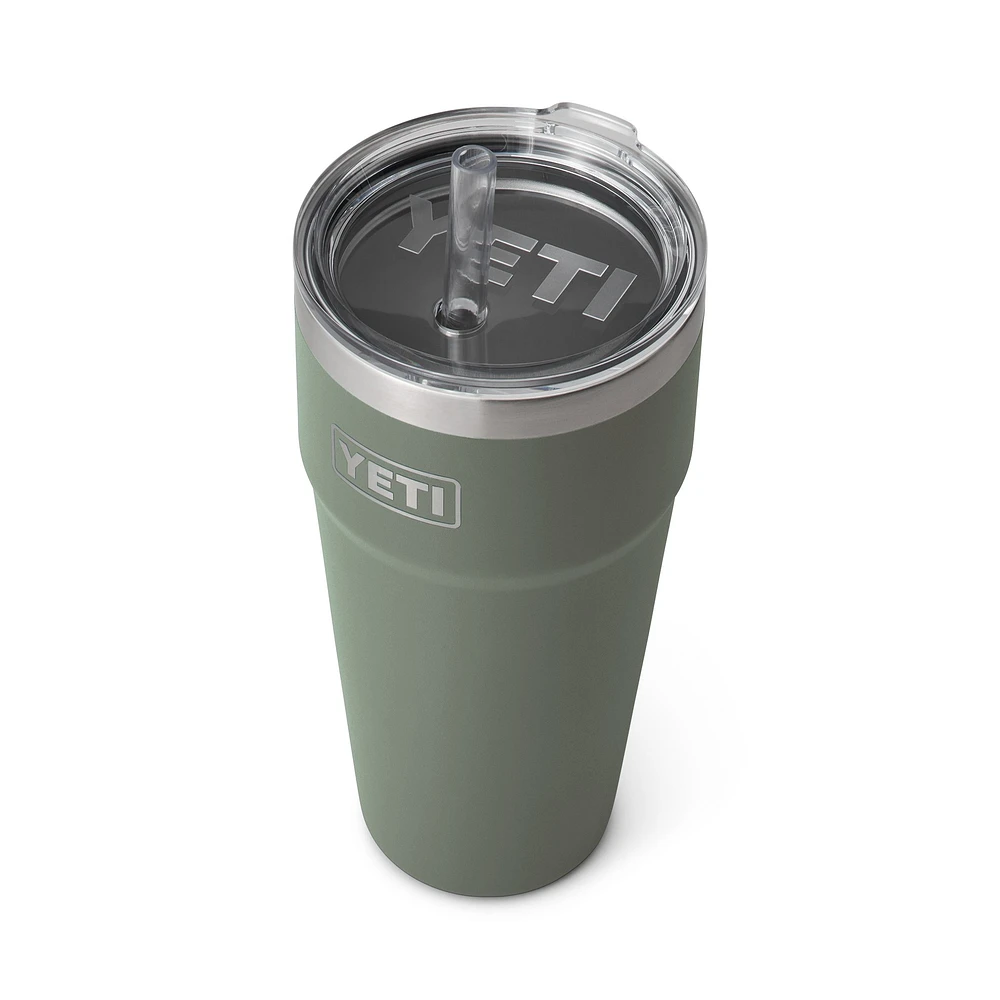 YETI Rambler® 26 oz Stackable Pint Cup with Straw Lid