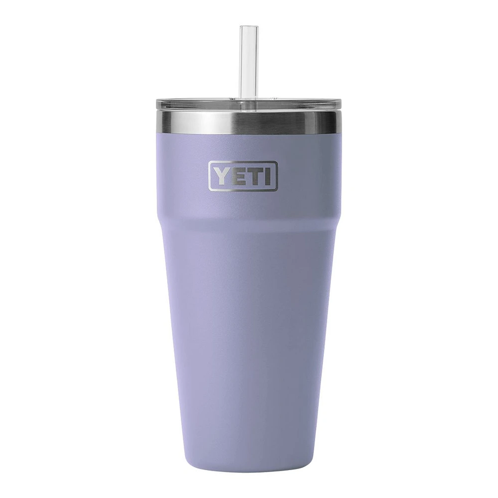 YETI Rambler® 26 oz Stackable Pint Cup with Straw Lid