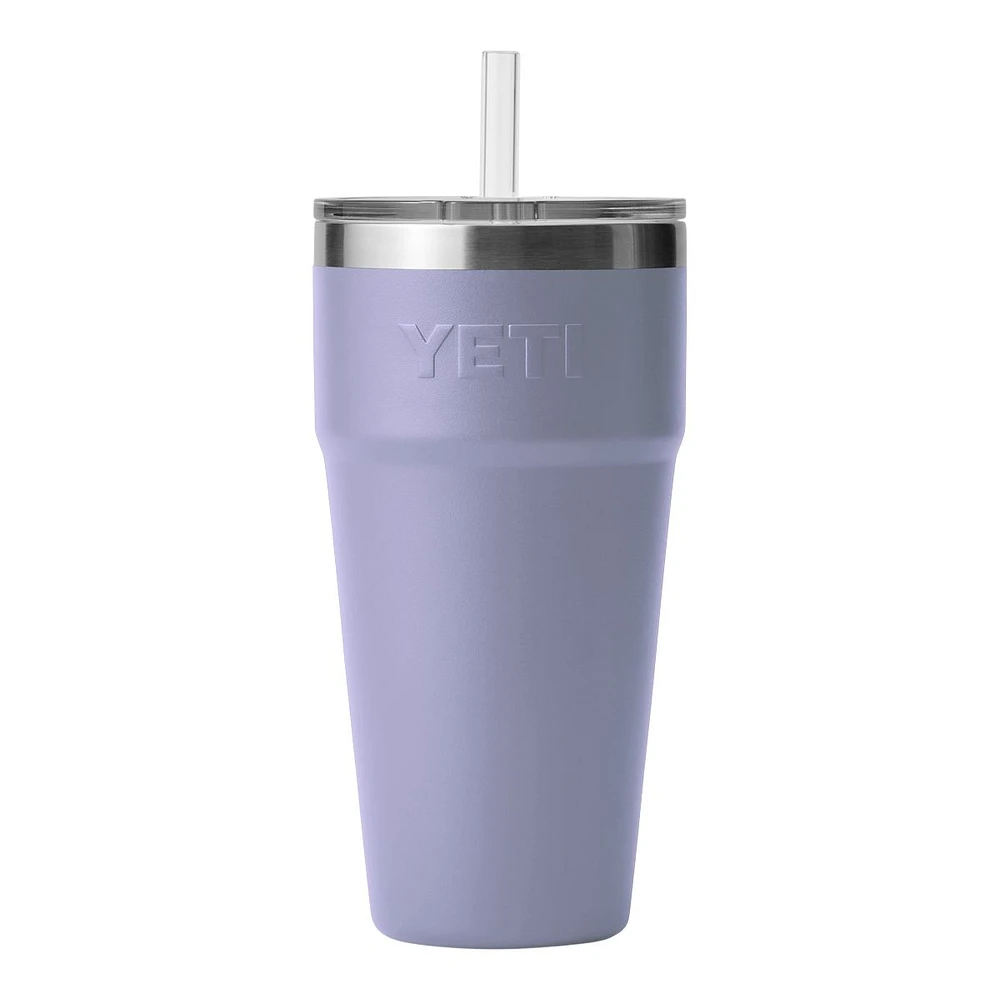 YETI Rambler® 26 oz Stackable Pint Cup with Straw Lid