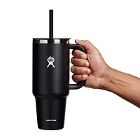 Hydro Flask All Around™ oz Insulated Stainless Steel Tumbler with Flex Straw Cap