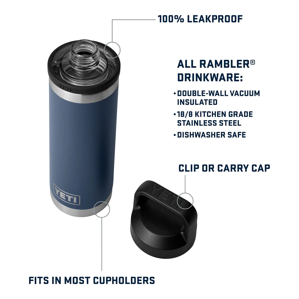 YETI Rambler Chug 18 oz Water Bottle