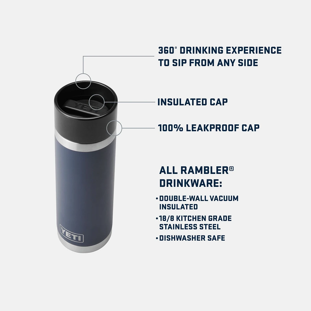 YETI Rambler® oz Water Bottle with HotShot™ Cap