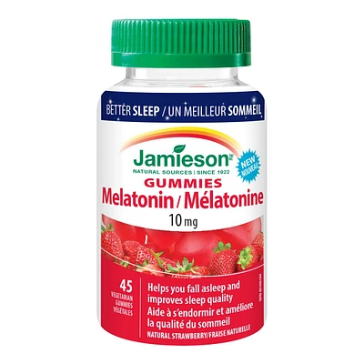 Jamieson 10mg Melatonin - 45 Gummies