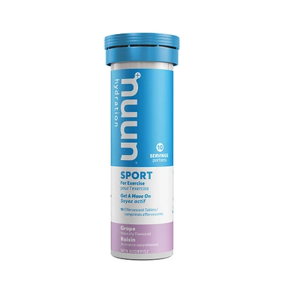 Nuun Sport Grape Electrolyte Drink Tablets