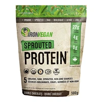 Iron Sprouted Vanilla Vegan Protein Powder 500g 