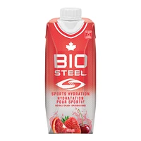 BioSteel Red Rally Splash Hydration Mix Ready To Drink (RTD) 12 Pack 500ml