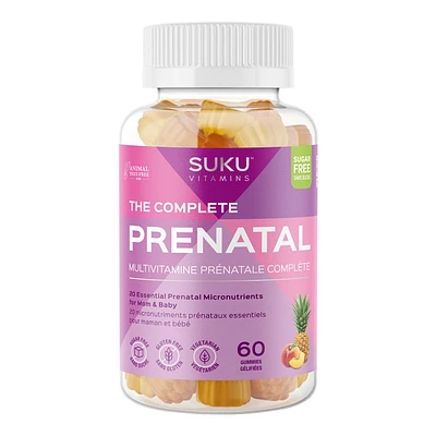 Suku The Complete Prenatal Gummies - 60 Counts