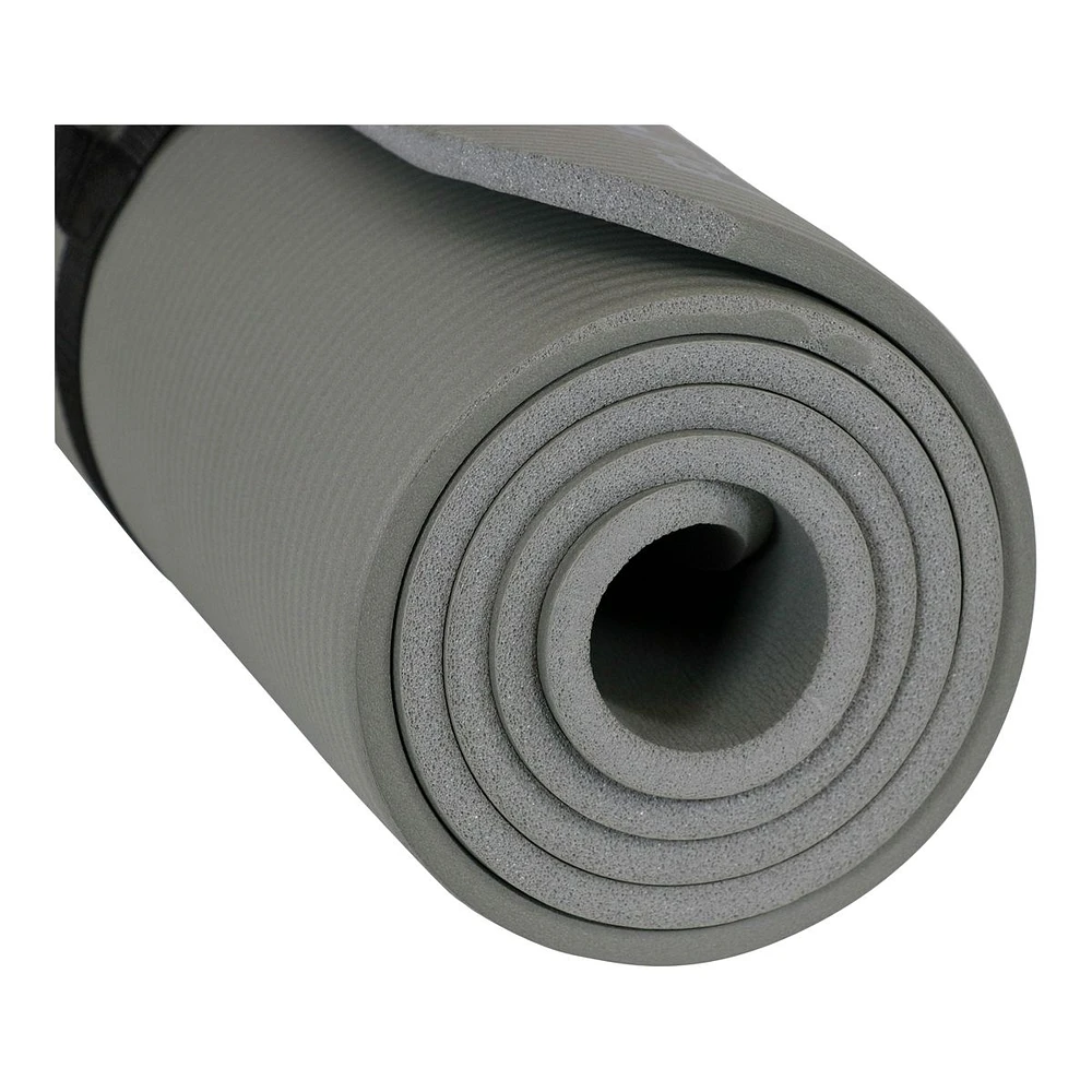 PürAthletics Premium NBR Durable 72" 12mm Yoga Mat