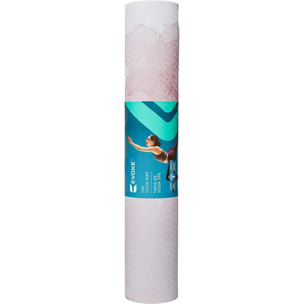 Evoke Printed Splash Lightweight 68" 5mm Yoga Mat