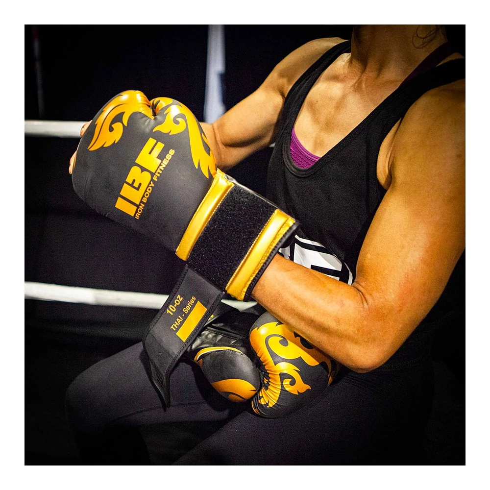 Iron Body Fitness Thai 10 oz Boxing Gloves