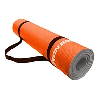 Iron Body Fitness Two Tone 68" 6mm Yoga Mat