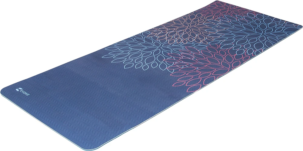 Evoke Printed Leaves 71" 5mm Yoga Mat