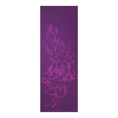 Gaiam 6mm Reversible Print Yoga Mat