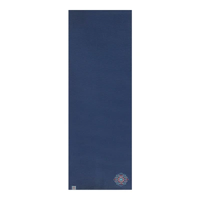 Gaiam 6mm Embroidered Yoga Mat