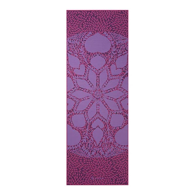 Gaiam Reversible Yoga Mat, 6mm