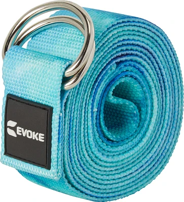 Evoke Printed Webbing Strap Yoga Mat