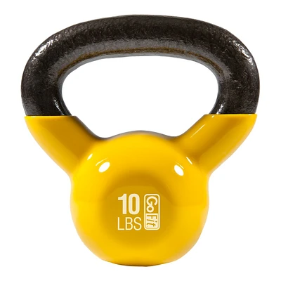 Go Fit Contour 10 lb, 15 lb, 20 lb Kettlebell Pack, Weight, Home Gym