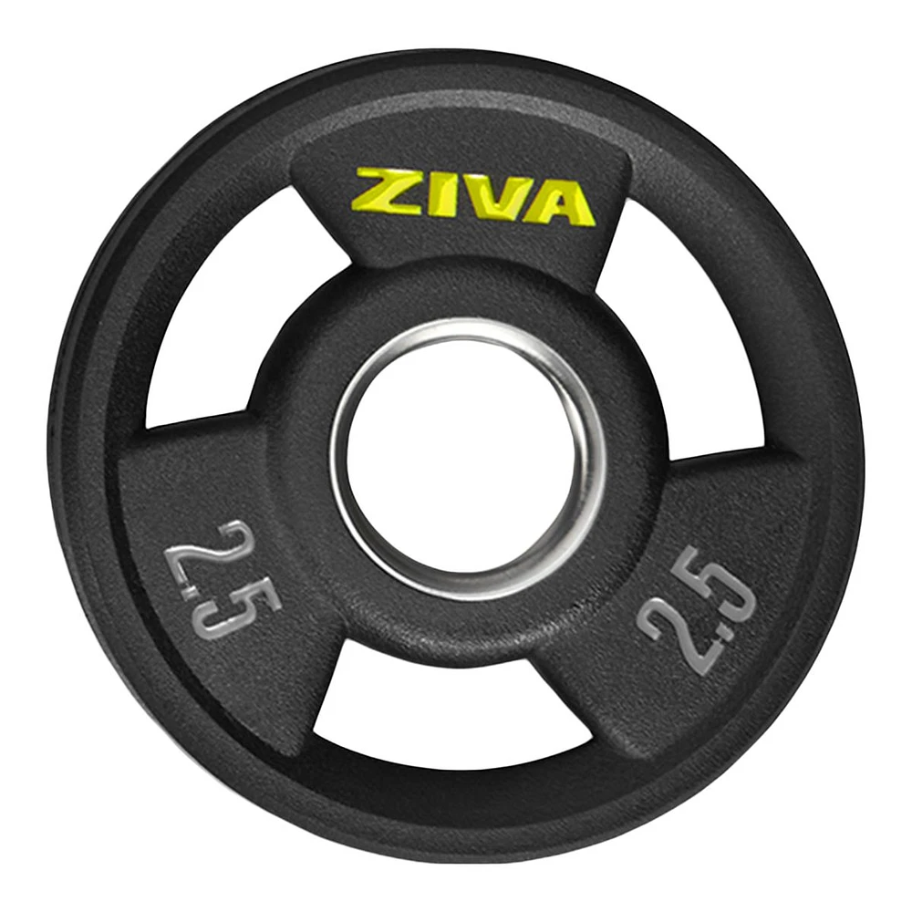 Ziva Performance Rubber Grip lb Weight Disc, Weight