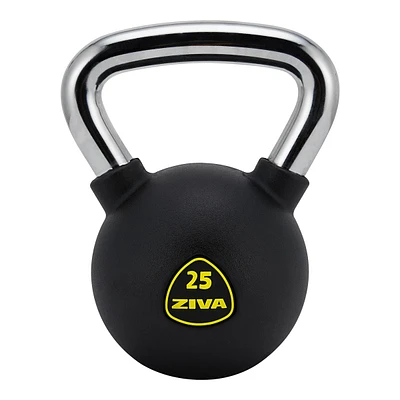 Ziva Performance 25 lb Kettlebell, Weight, Home Gym