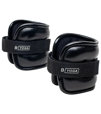 B Yoga The Tone 2 lb Wrist and Ankle Weights, Pair, Home Gym