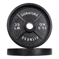 Signature Fitness 2 In Weight Plate lbs