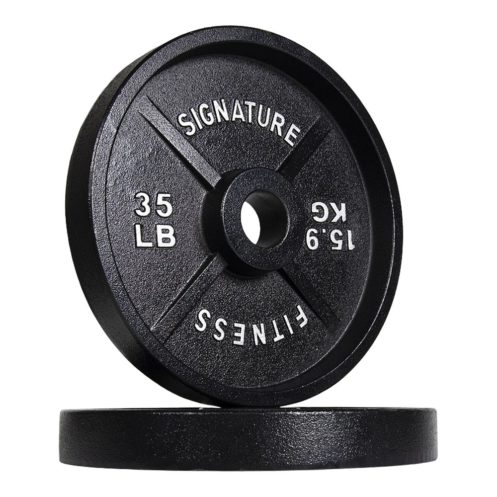 Signature Fitness 2 In Weight Plate lbs