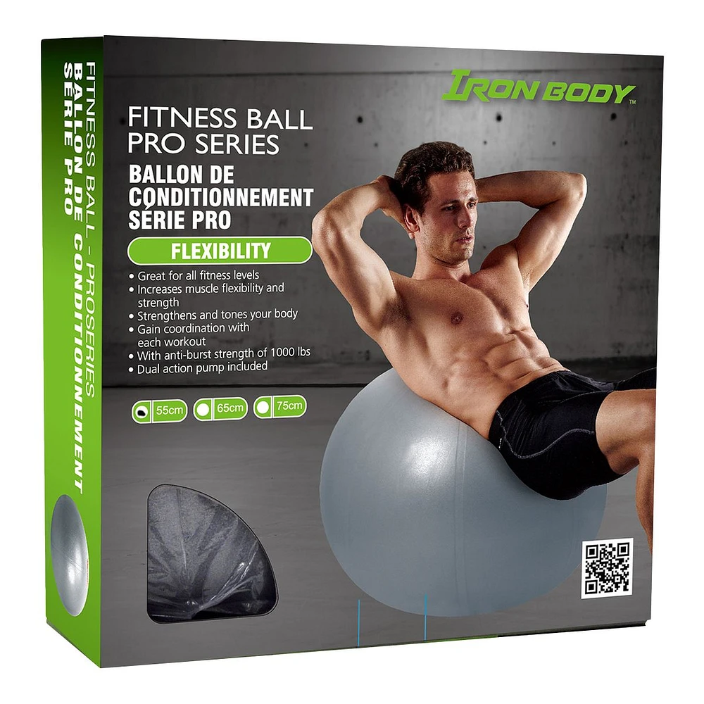 Iron Body Fitness Pro Series 55 cm Fitness Ball