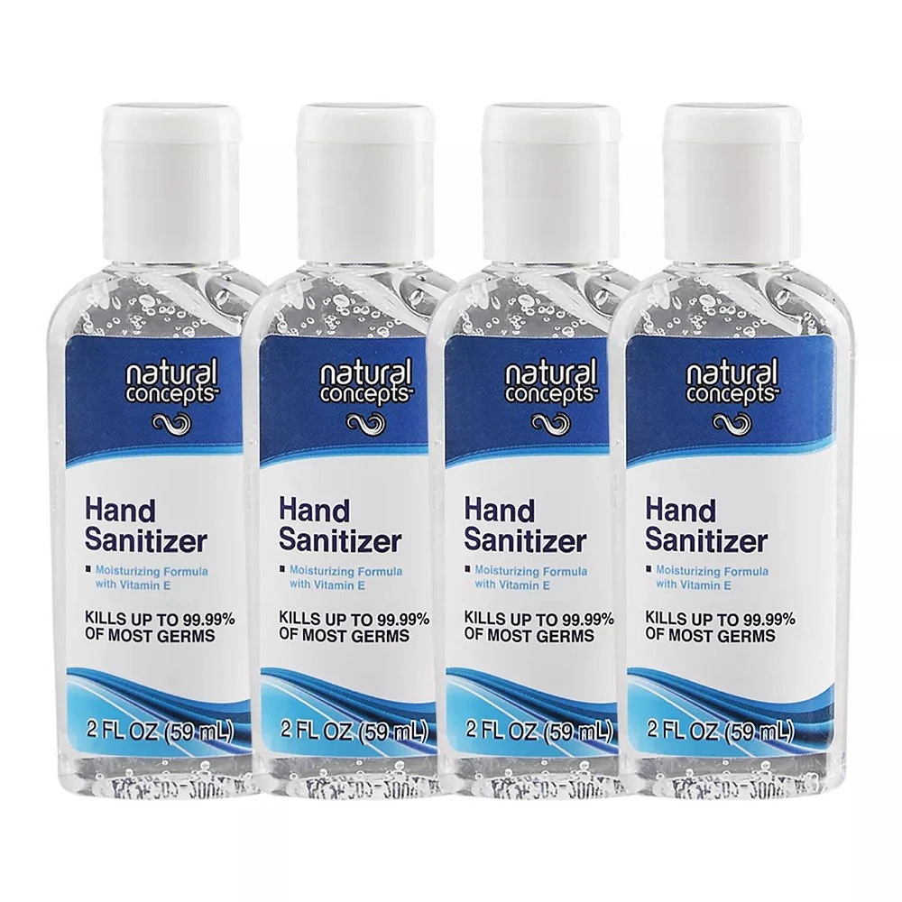 Natural Concepts Hand Sanitizer 4 - Pack - 59ml