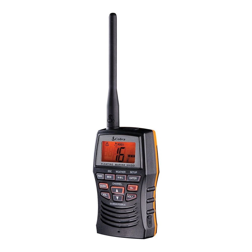 Cobra Hand Held VHF 3 Watt Radio