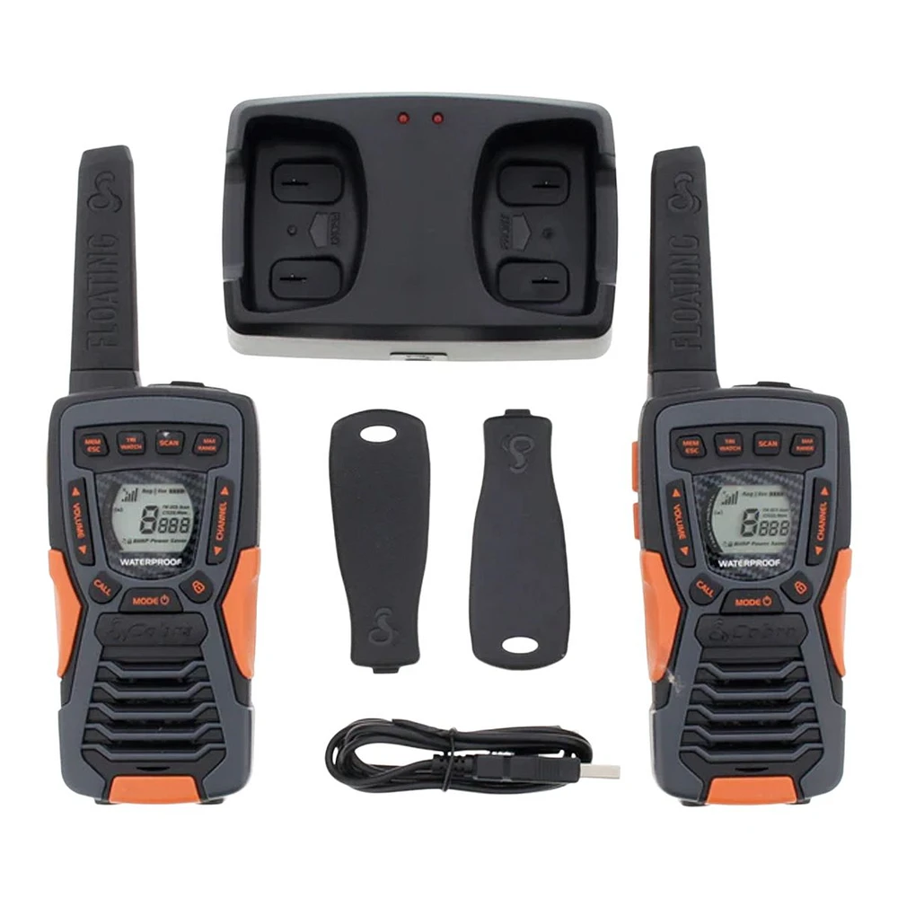 Cobra ACXT1035R FLT Two-Way Radio - 2 Pack