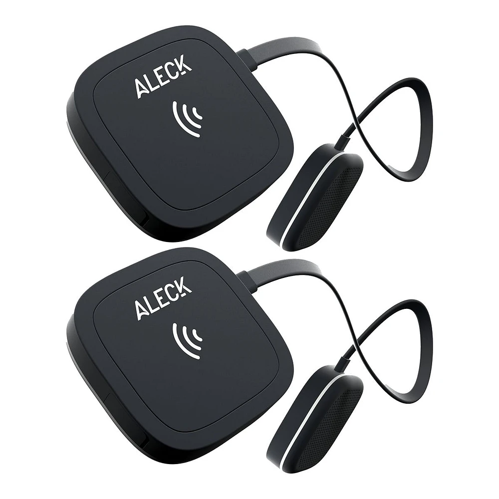 Aleck 006™ Universal Wireless Helmet Audio & Communication - 2 Pack