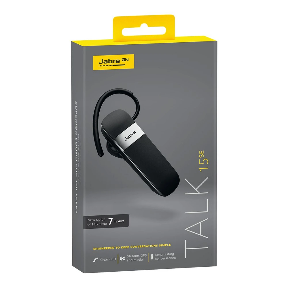 Jabra Talk 15 SE Wireless Mono Headset