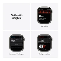 Apple Watch Series 7 (GPS+LTE) 41mm Graphite with Abyss Blue Sport Band