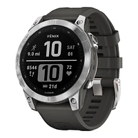 Garmin Fēnix® 7 Standard Edition Fitness Watch, 33.02mm, Workout, Heart Rate Monitor