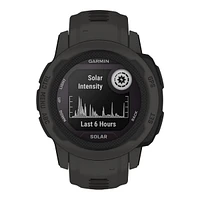 Garmin Instinct® 2S Solar Fitness Watch, 27.94mm, Running, Heart Rate Monitor