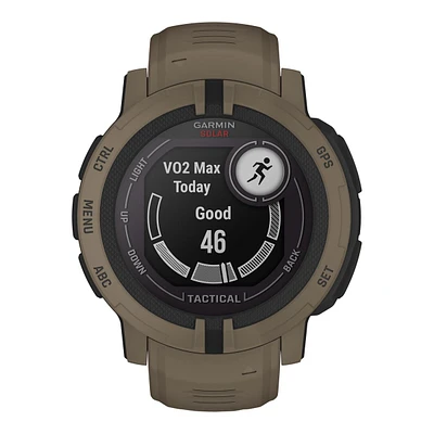 Garmin Instinct® 2 Solar Tactical Edition Fitness Watch