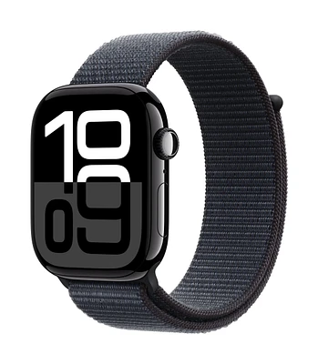 Apple Watch Series 10 (GPS) 46mm with Sport Loop - M/L