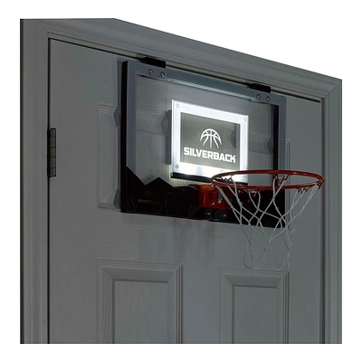 Escalade Silverback 18 Inch LED Mini Hoop