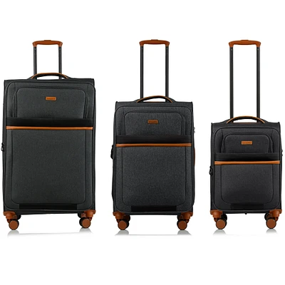 Champs Classic II 3 Piece Softcase Luggage Set