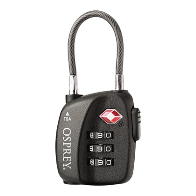 Osprey TSA 3 Dial Cable Lock