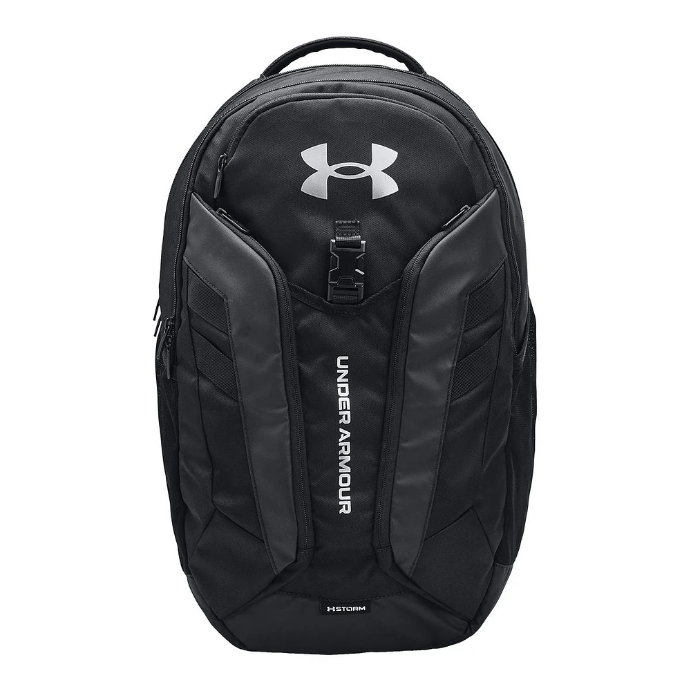 Under Armour Unisex Hustle Pro School/Gym Backpack, 31.5 L, Water Resistant, Laptop Sleeve