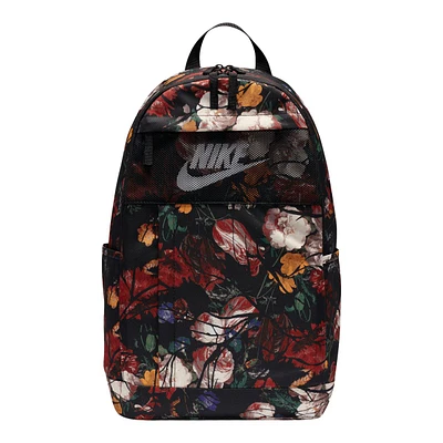 Nike Unisex Elemental All Over Print Breathable Mesh Gym Backpack