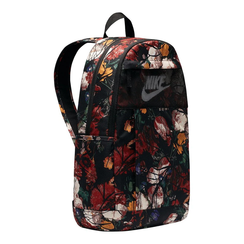 Nike Unisex Elemental All Over Print Breathable Mesh Gym Backpack