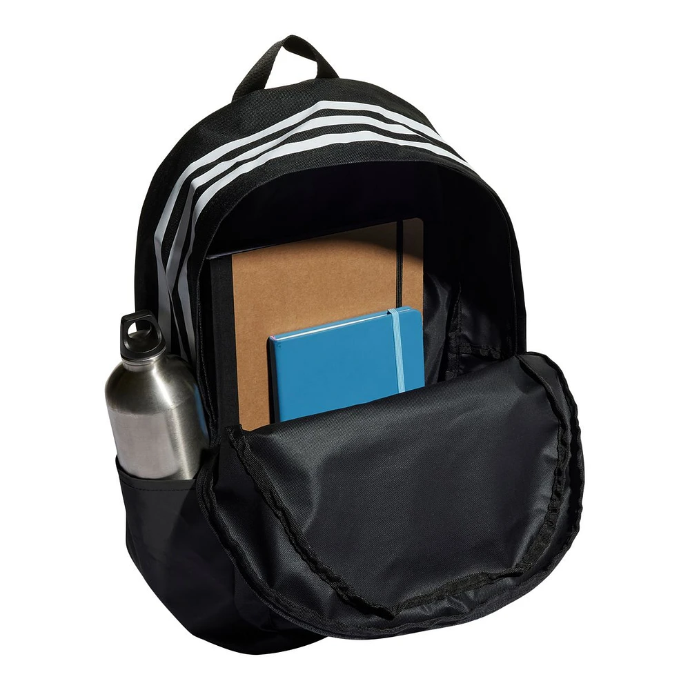 adidas Unisex Classic 3-Stripe School/Gym Training Backpack