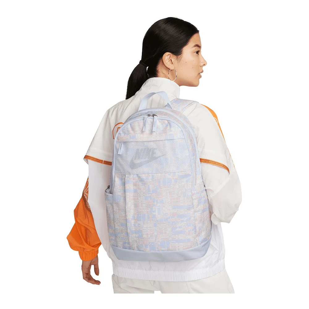 Nike Unisex Elemental All Over Print Mesh Gym Backpack