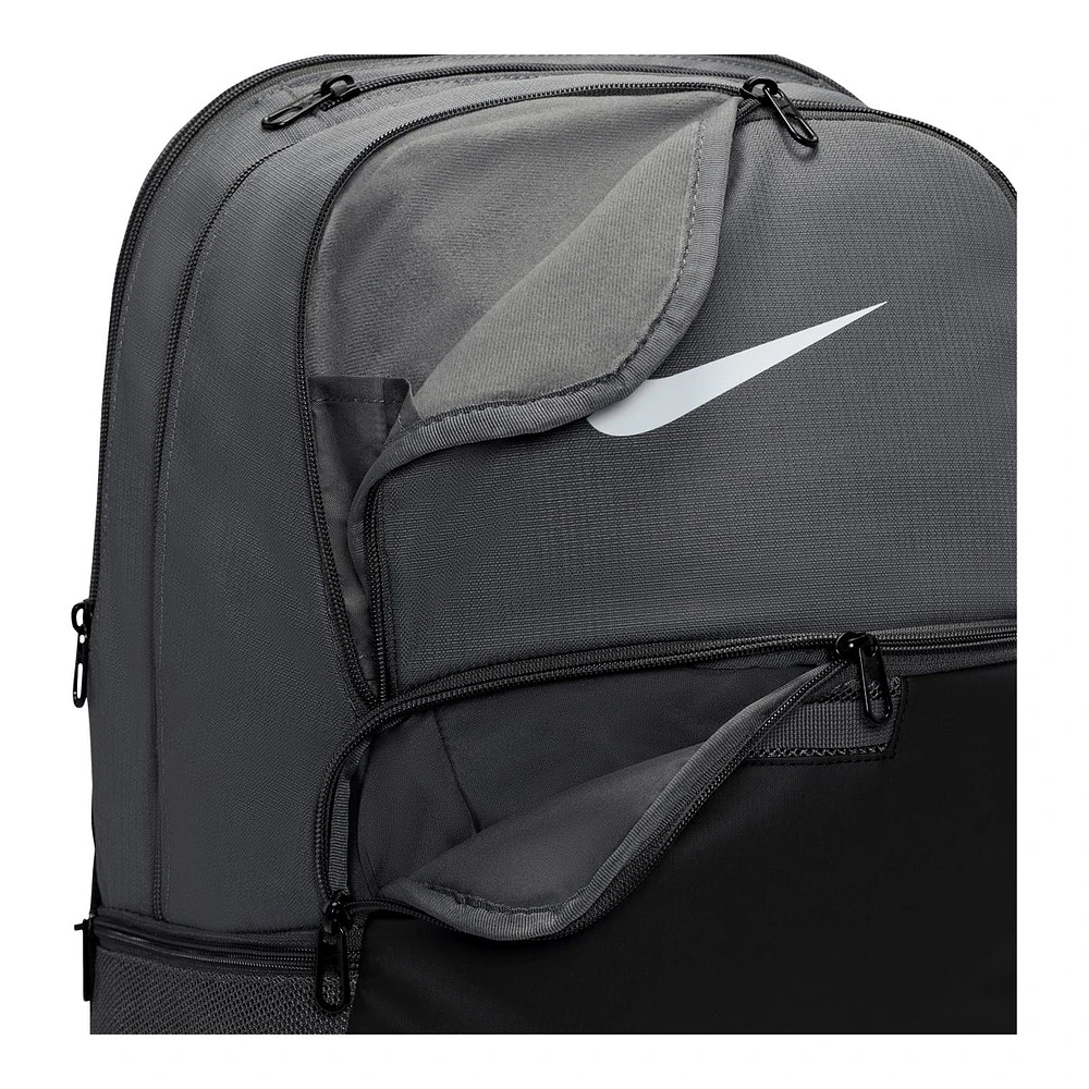 Nike Unisex Brasilia XL Printed School/Gym Laptop Sleeve Polyester Backpack