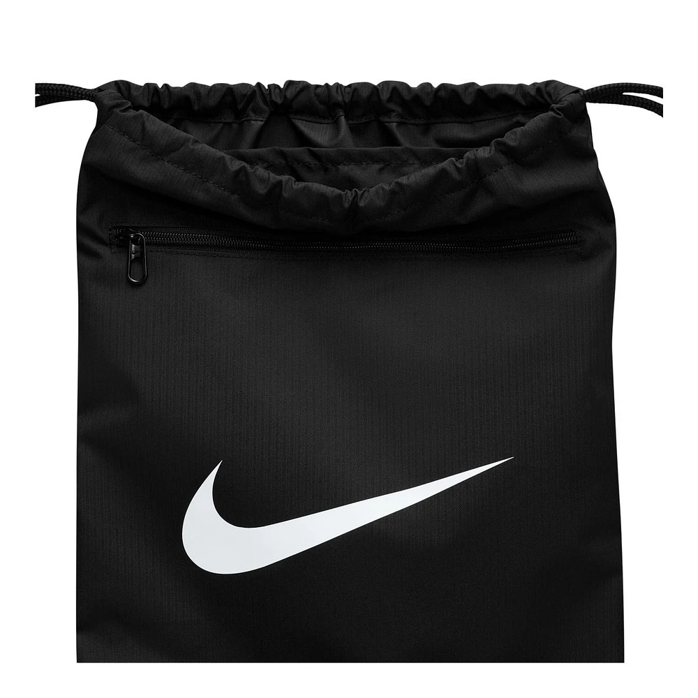 Nike Brasilia All Over Print Gymsack Sackpack/Drawstring Bag, Lightweight