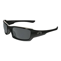 Oakley Men's/Women's Fives Squared Wrap Sunglasses, Polarized, Sport