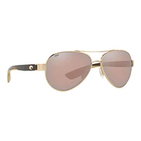 Costa Men's/Women's Loreto Aviator Sunglasses, Polarized