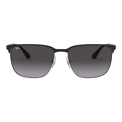 Ray Ban Men's/Women's 3569 Browline Sunglasses, Gradient